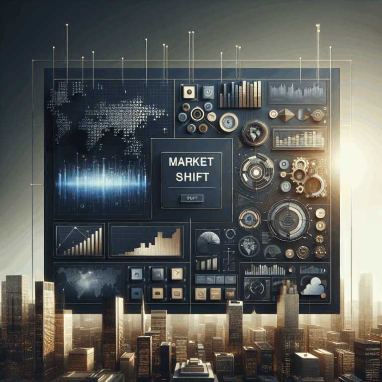 Visual representation of market data with graphs and charts.
