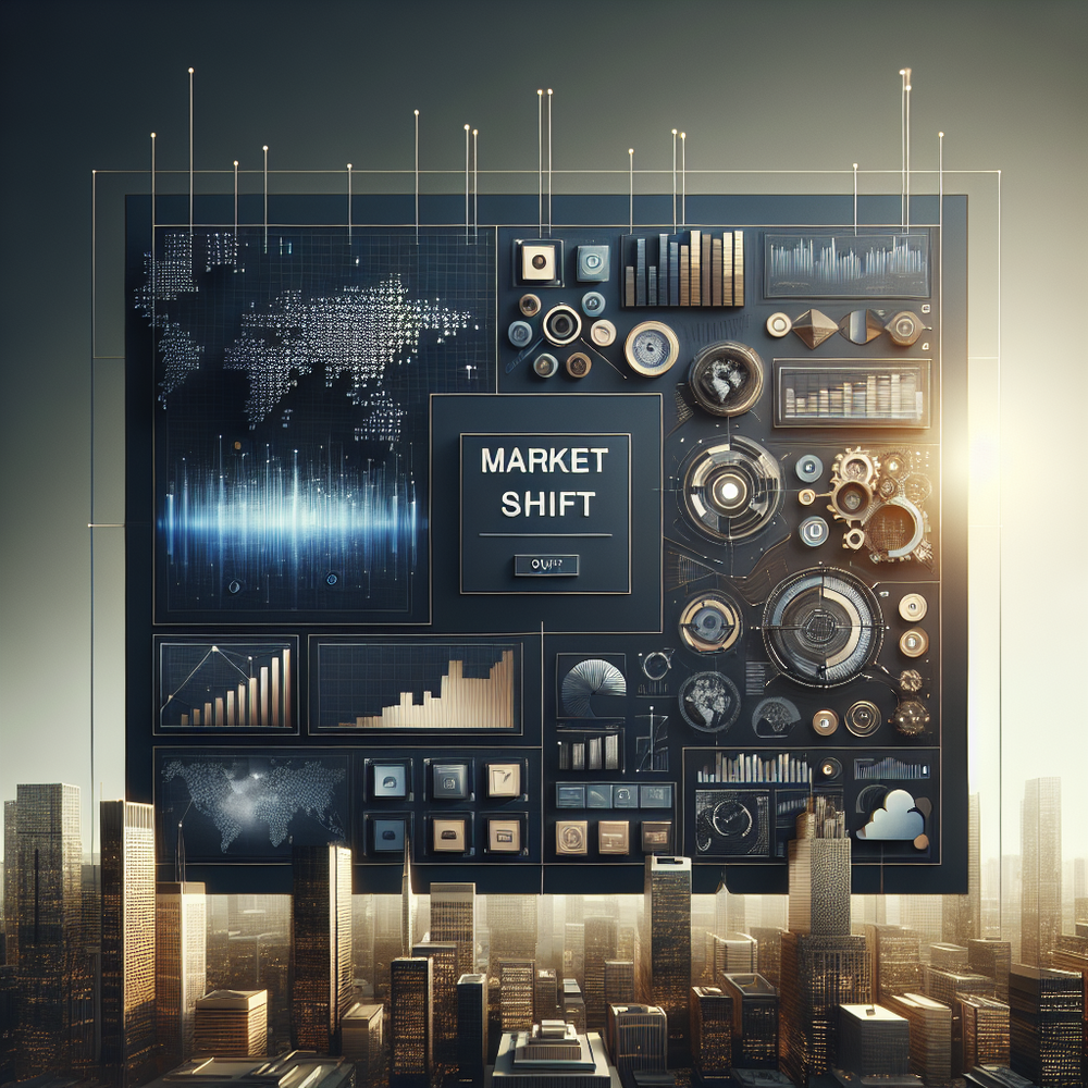 Visual representation of market data with graphs and charts.