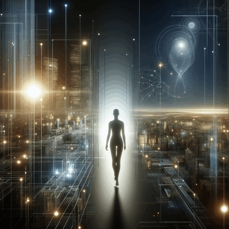 Ambiente digital minimalista representando inovação, dados e evolução no marketing em 2026