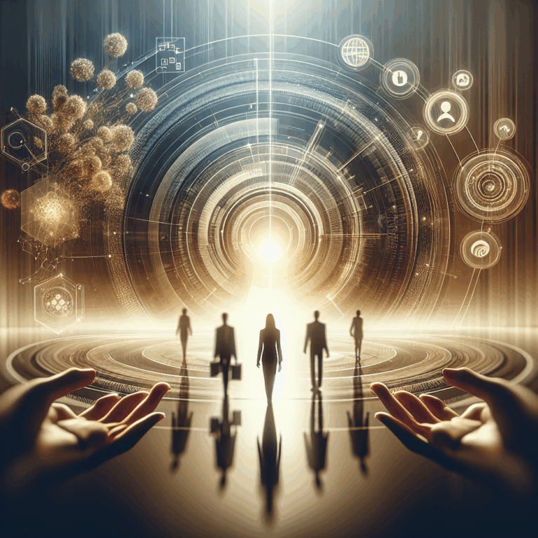 Fondos abstratos de luz suave, simbolizando evolução digital em marketing e dados.