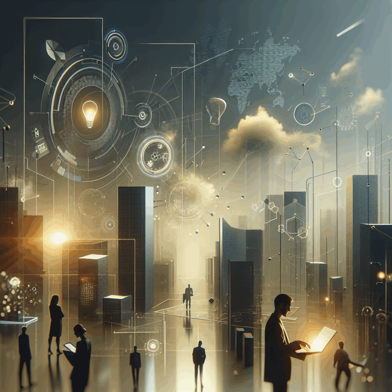 Sala corporativa abstrata mostrando luz suave e sobreposição de gráficos digitais modernos