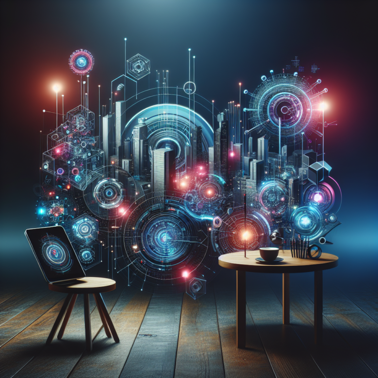 Painéis de dados iluminados em escritório moderno sugerindo cultura de performance sustentável