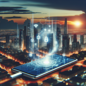 Painel digital exibindo KPIs estratégicos de marketing conectados a desempenho financeiro